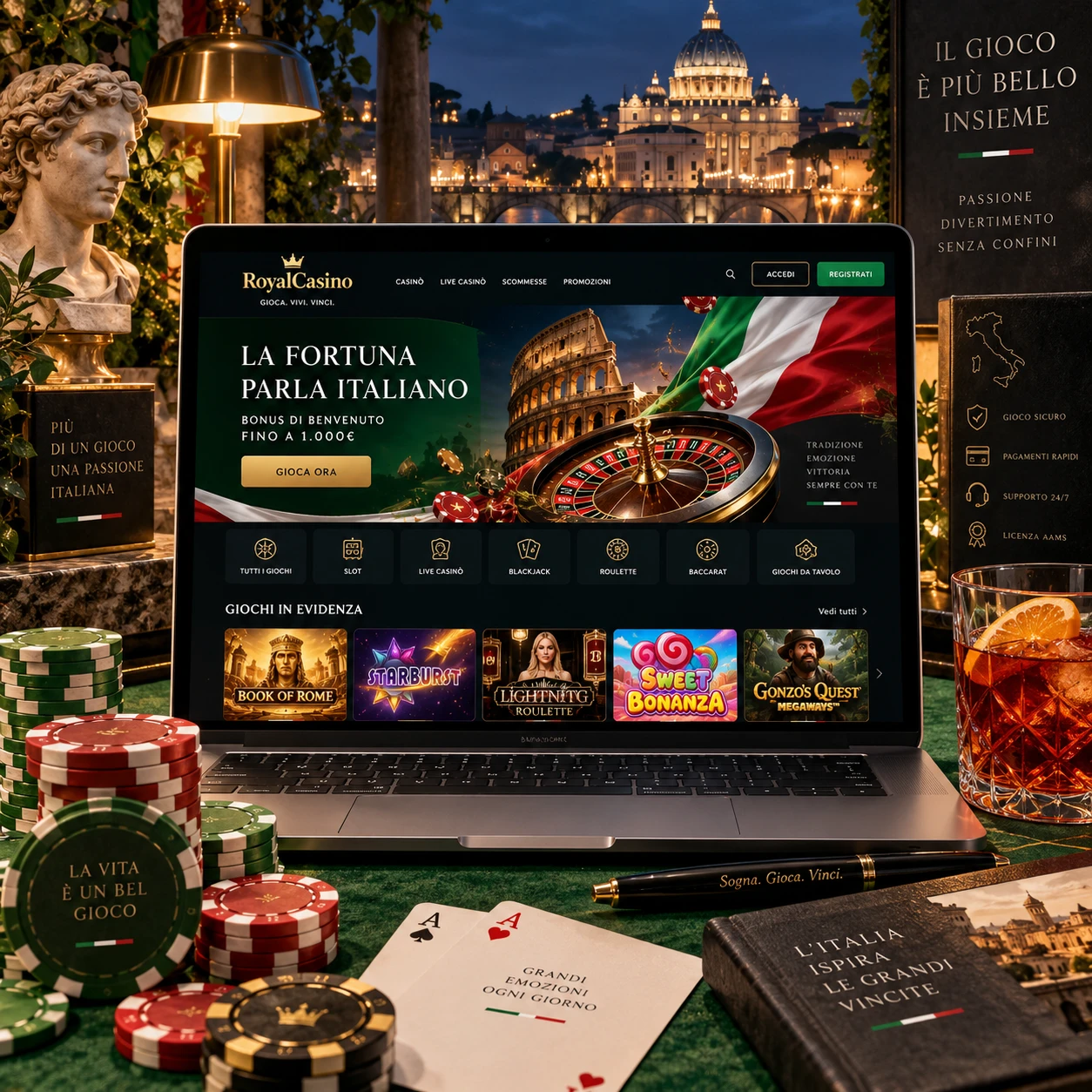 Casinò online in Italia nel 2026: guida completa a bonus, licenze e sicurezza